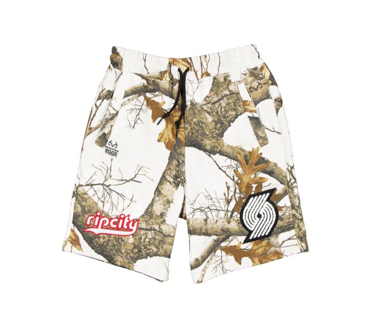 Men 2025 NBA Portland Trail Blazers shorts style 1